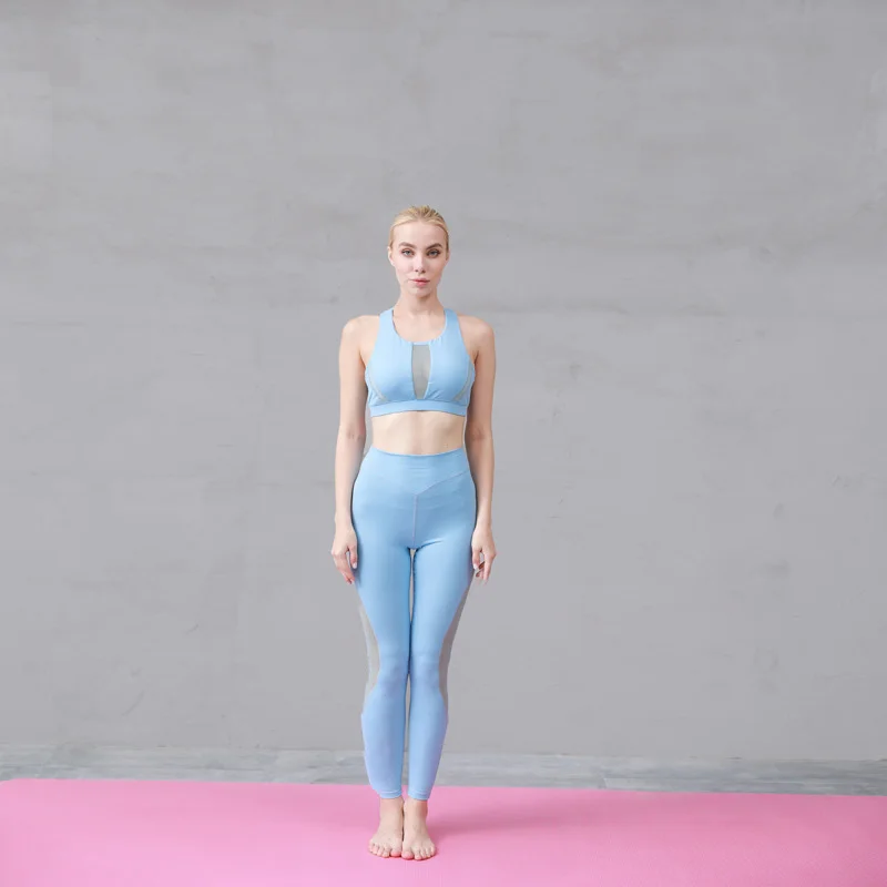 

2 Piece Set Workout Clothes for Women Sports Bra and Leggings Set Sports Wear for Women Gym Clothing Athletic Yoga Set