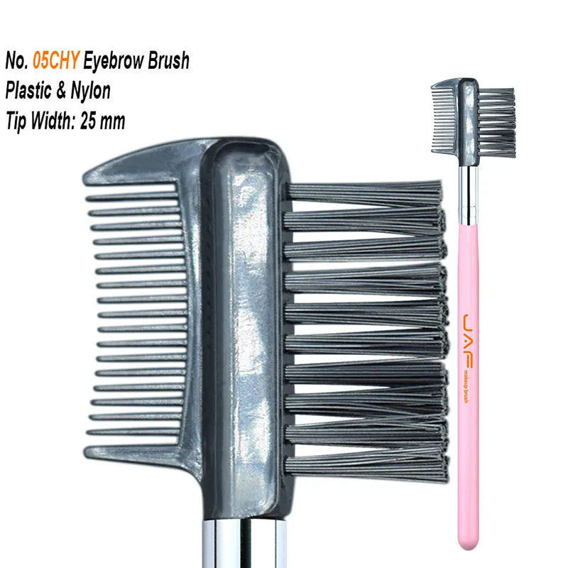 Одна Кисть для макияжа бровей женщин нейлоновая волос с деревянной ручкой