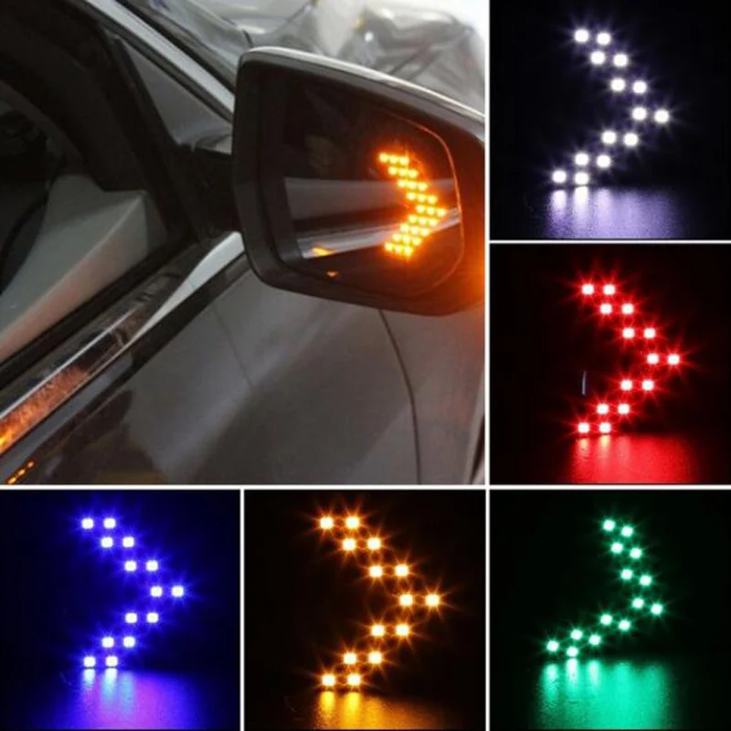 Светодиодная панель для зеркала заднего вида Vexverm 14 SMD|Фара авто в сборе| |