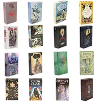 mystery tarot cards divination oracle card deck party board game family fun card game beginner english version pdf guide book