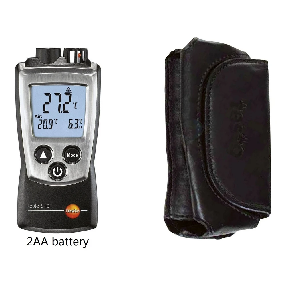 Портативный цифровой инфракрасный термометр Testo 810 Бесконтактный для HVAC industrial