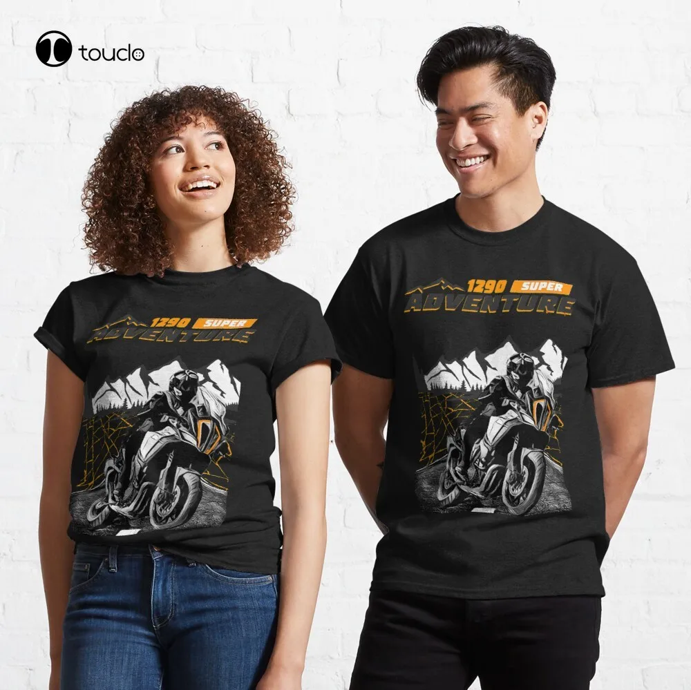 

1290 Super Adventure S Classic Motorcycle T-Shirt Custom Aldult Teen Unisex Digital Printing Fashion Funny New Xs-5Xl