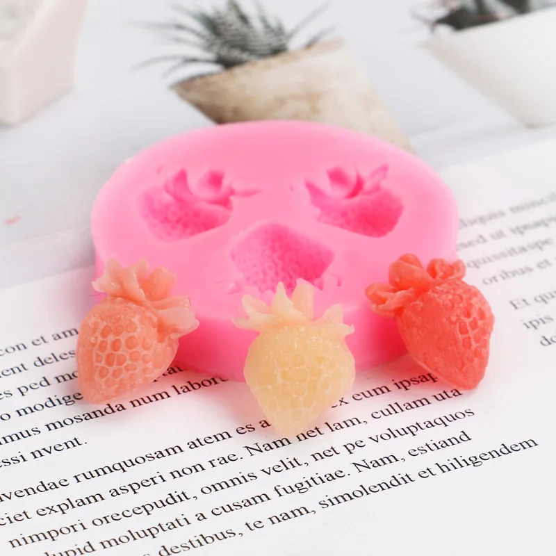 3D фруктовая клубника с шоколадом Желейный инструмент для изготовления тортов