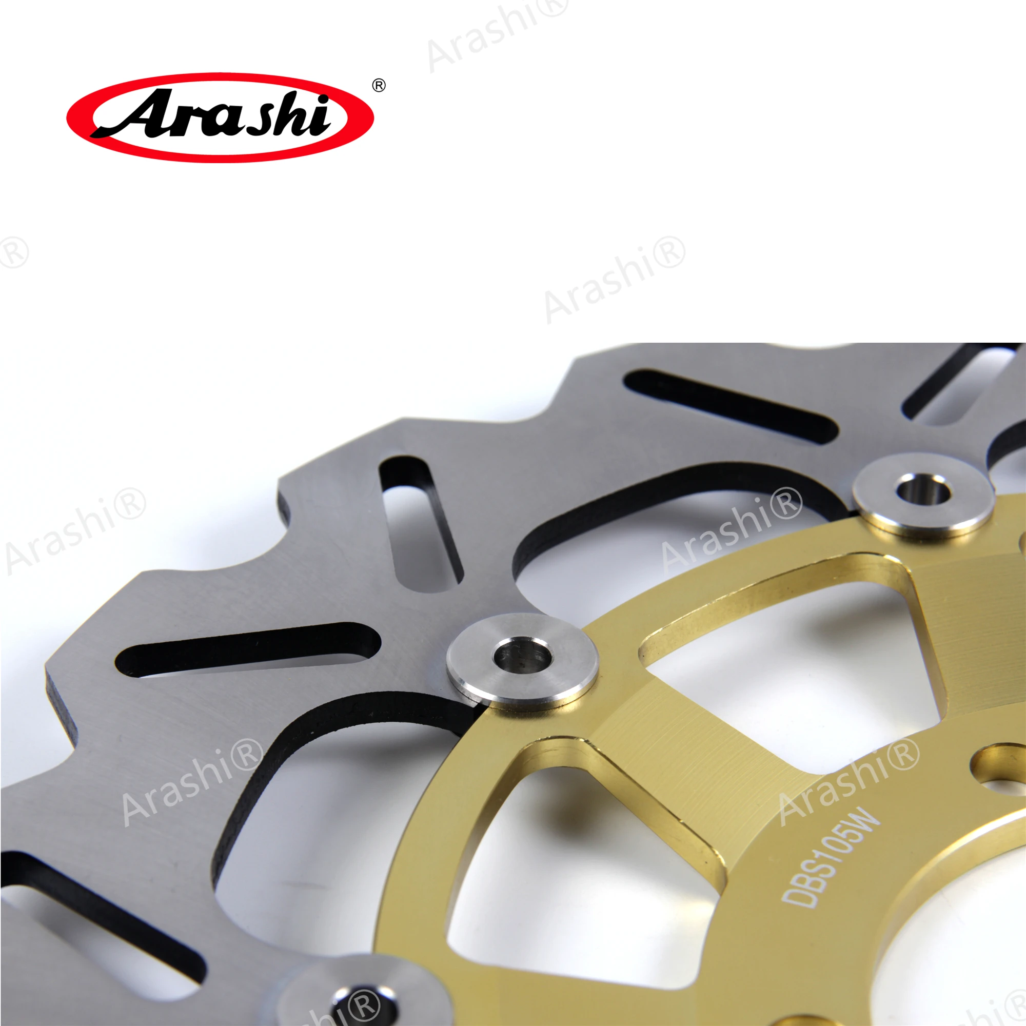 Arashi 1 пара для TRIUMPH Daytona 675 2006 2012 CNC плавающие передние тормозные диски роторы 2007 2008