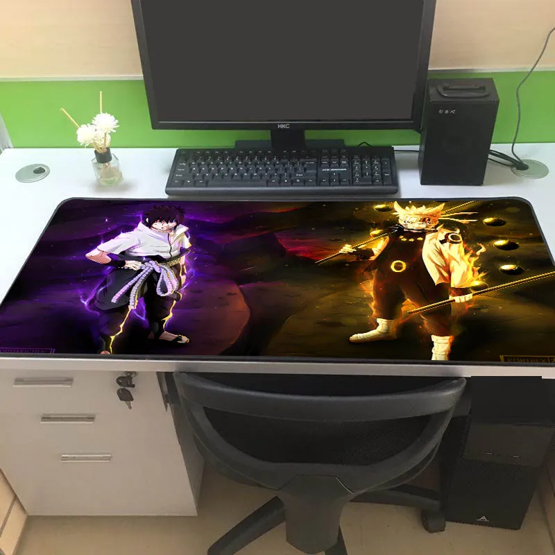 

MRGLZY Anime boy Big Mouse Pad Gaming Accessories Computer Keyboard Desk mat Waterproof Anti-slip Household Carpet
