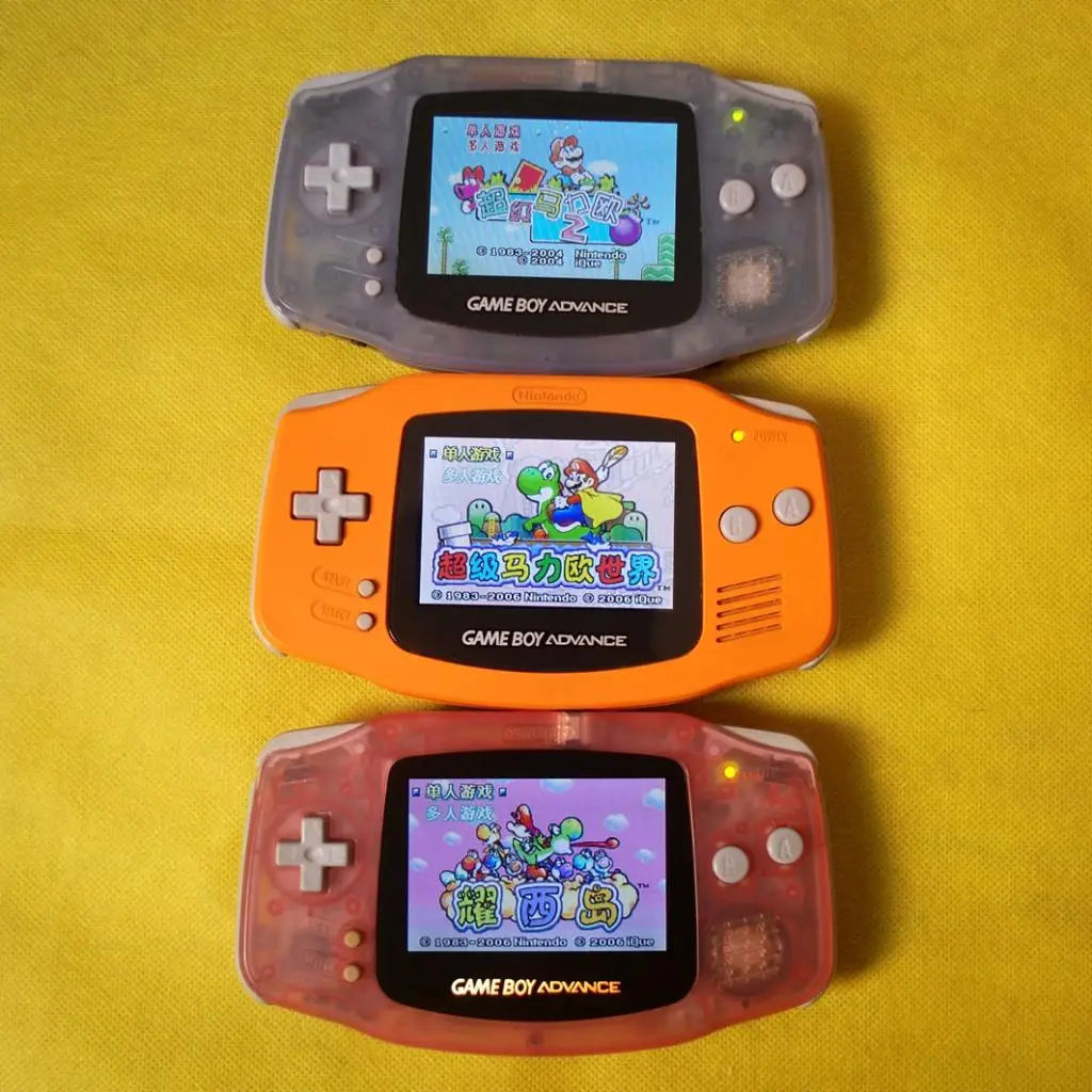 Сменный ЖК-экран V3 для Nintendo GBA с подсветкой 10 уровней высокая яркость IPS LCD экран