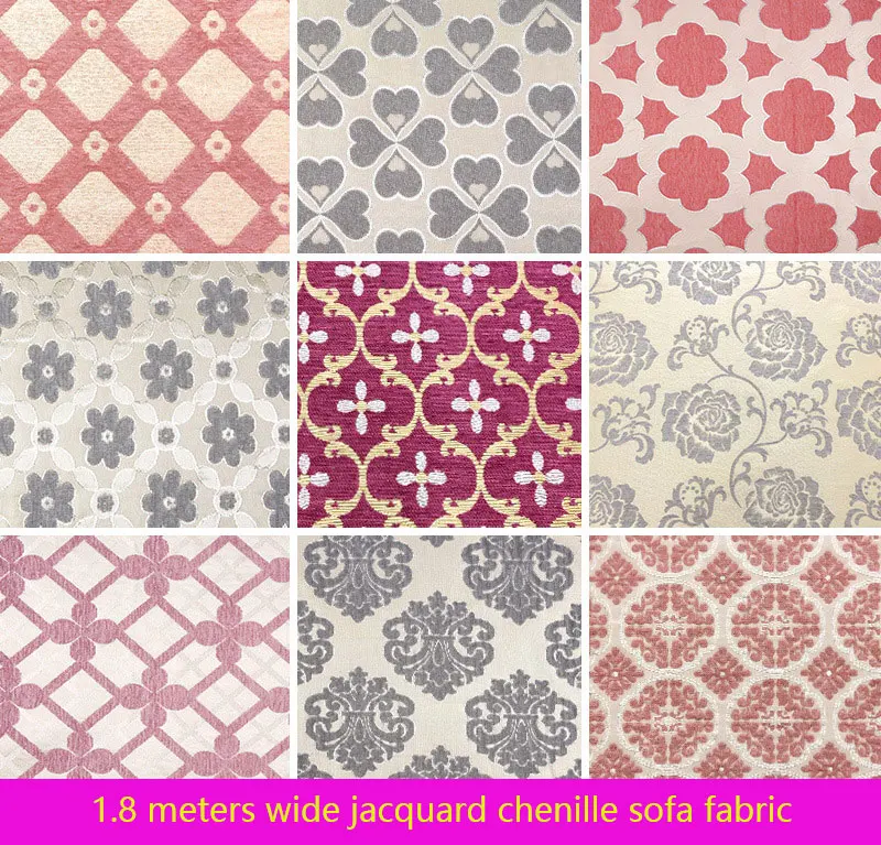 1 8 метра широкая жаккардовая ткань для дивана из синели наволочка полотенец