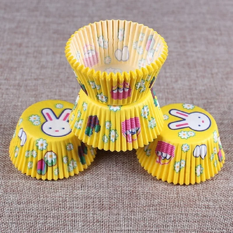 Бумажные обертки для кексов чашки выпечки футляры торта инструменты украшения