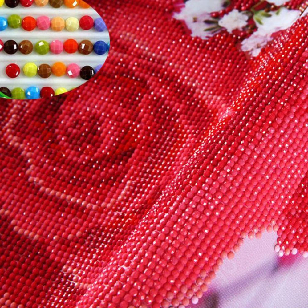 5D DIY алмазная живопись круглая дрель Полный Набор для вышивания крестиком ручной