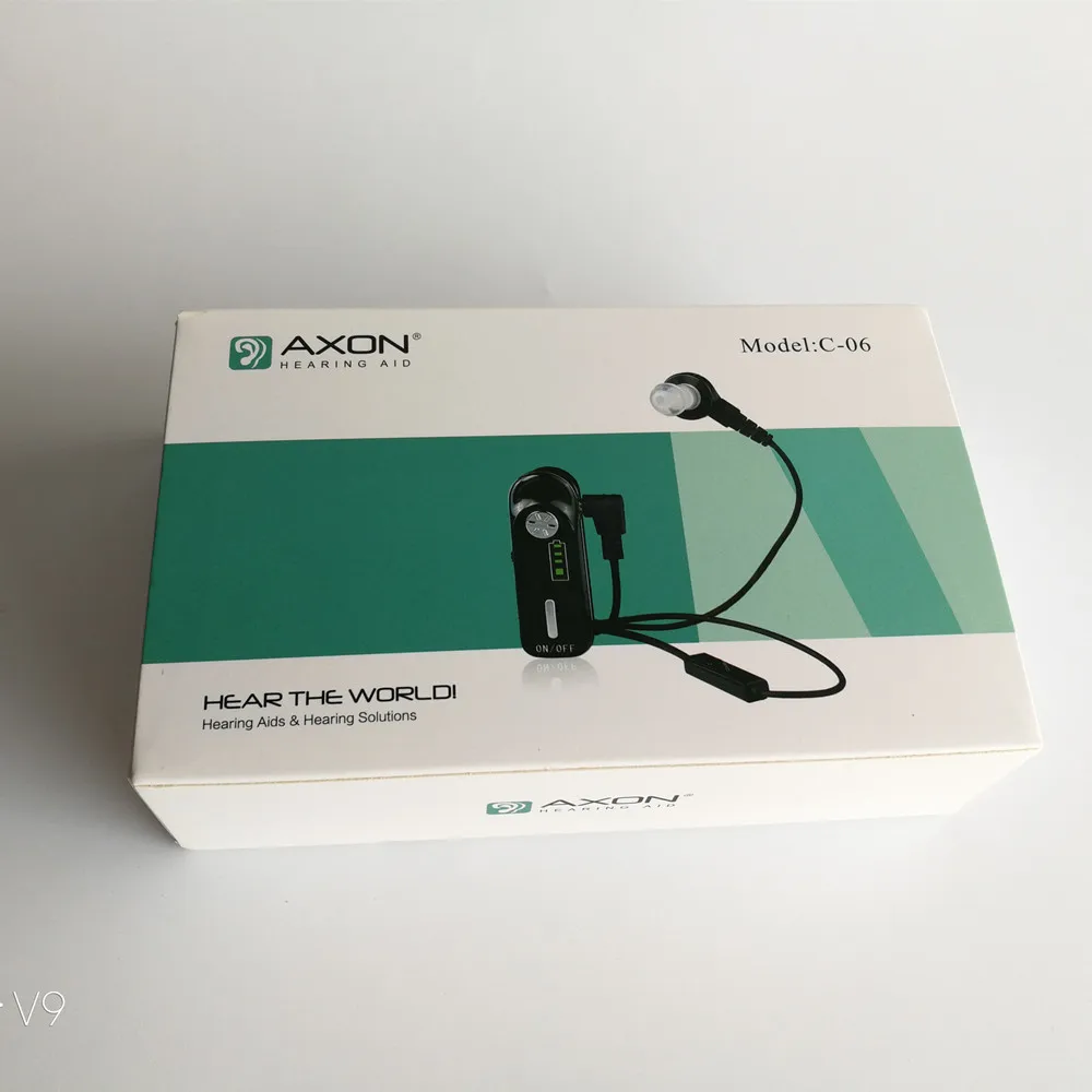 AXON слуховой аппарат перезаряжаемый мини слуховой аппарат C-06 bluetooth Тип Невидимый звук чистый для пожилых глухих уход за ушами инструменты