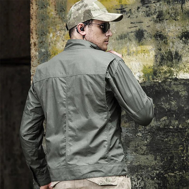 Мужская Уличная Военная Тактическая армейская куртка ветрозащитные