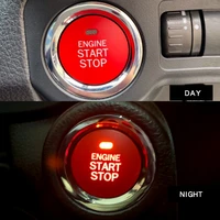 car interior accessories styling start stop engine ignition cover auto button case for subaru brz impreza xv forester outback