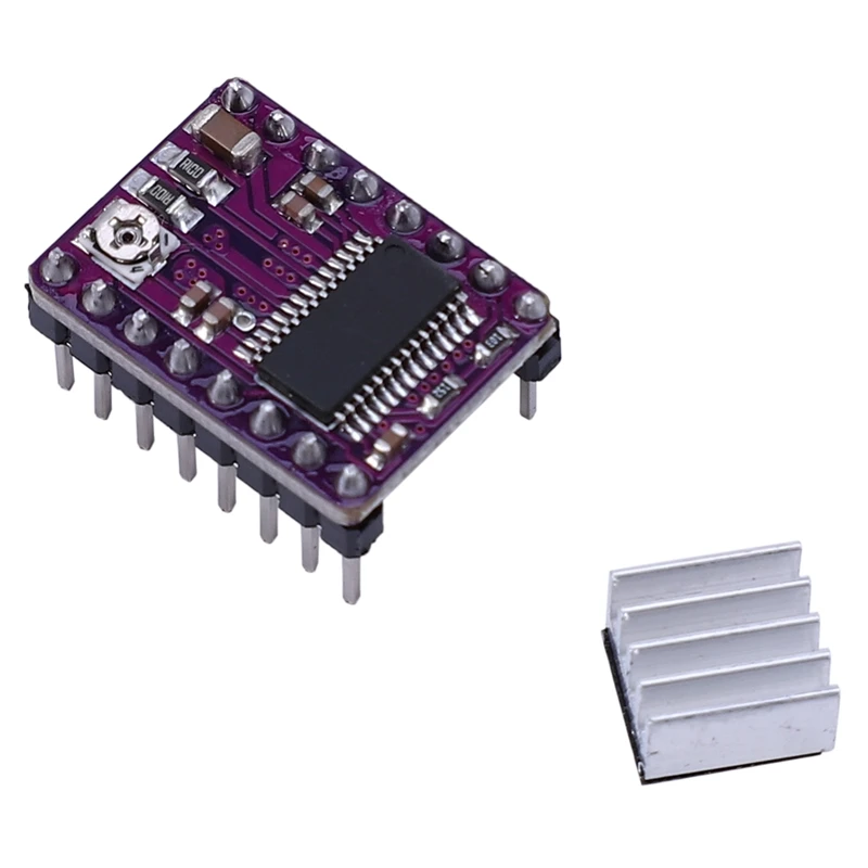 10 шт. Stepstick Drv8825 Драйвер шагового двигателя 4 платы PCB Замена A4988 3D части принтера