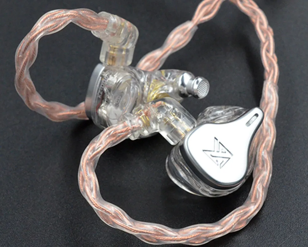 Кабель для наушников KZ 8-жильный обновленный кабель из бескислородной меди с 2