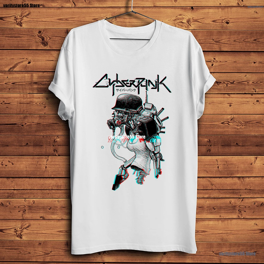 

Футболка мужская с коротким рукавом, забавная тенниска в стиле панк, повседневная майка в стиле унисекс, уличная одежда в стиле Харадзюку, с ...