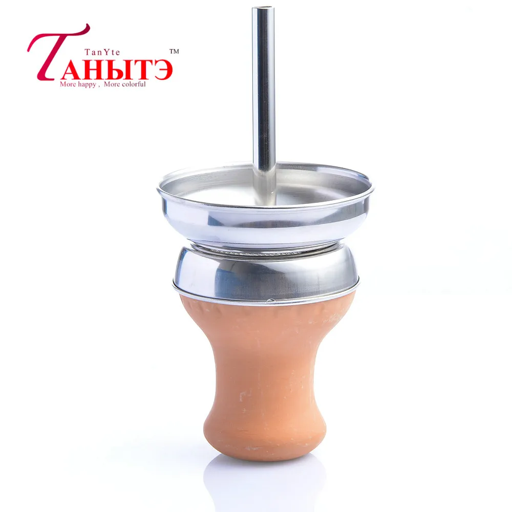 Металлический уголь для кальяна держатель миски серебристая курительные трубки