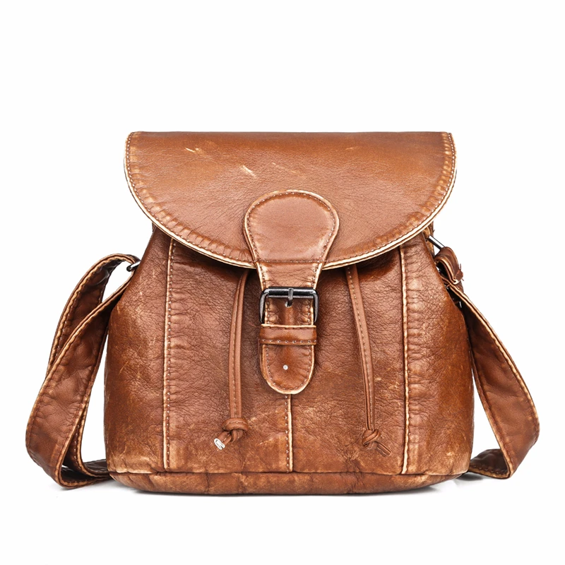 

New 2019 Women Messenger Bags Small Crossbody Bags For Women Soft Leather Shoulder Bag Female Sac A Mian Women Handbags Vintage