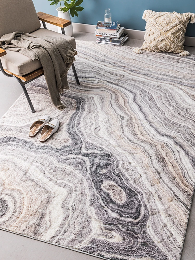 

Мягкий ковер в скандинавском стиле для гостиной, ковер с абстрактным рисунком Bay, домашний ковер, украшение для спальни, современный толстый...