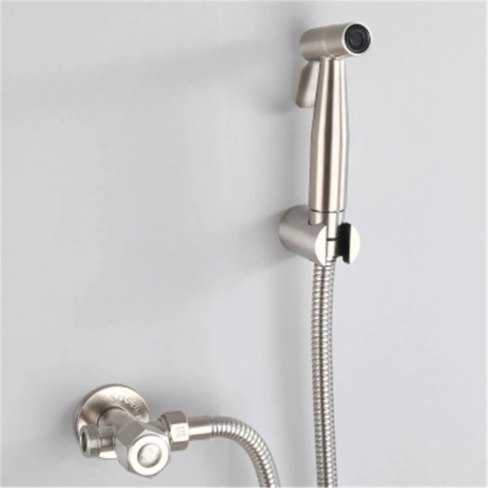 

Stainless Steel Bidet Sprayer Toilet Handheld Hygienic Shower Anaal Douche Shower Bidet Sprayer Spray Bidet Toilet Hand Spray