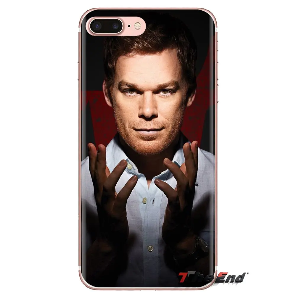 Dexter Images Wallpapers Soft Transparent Cases Covers For iPod Touch Apple iPhone 4 4S 5 5S SE 5C 6 6S 7 8 X XR XS Plus MAX |
