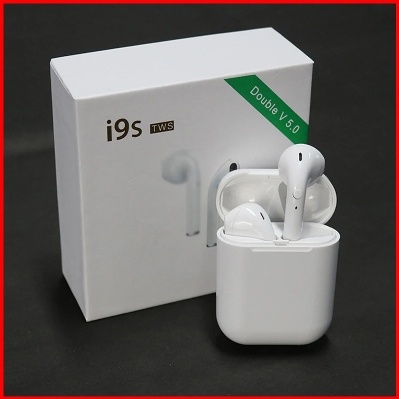 I9S TWS Bluetooth наушники 5,0 Спортивные Беспроводные наушники для iphone X 8 7 Plus наушники с микрофоном для телефонов Android