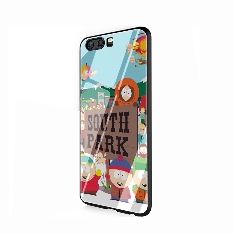 G3 EWAU аниме Southpark чехол из закаленного стекла для телефона для huawei P10 P20 P30 Lite Pro P Smart - Цвет: G3