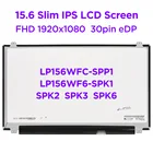 15,6-дюймовый IPS экран для ноутбука, ЖК-экран для LP156WF6 LP156WF4 SPK1 SPK2 SPK3 SPK6 SPC1 SPB1 SPL1 SPA1 FHD1920x1080 30pin eDP