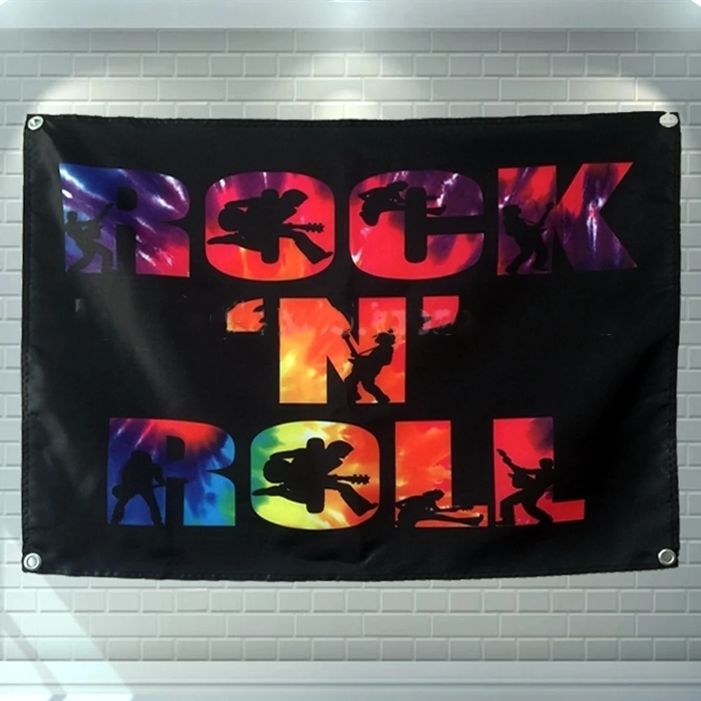 

Постер музыкальный рок-н-ролл группы певицы для пожилых искусство водонепроницаемая ткань живопись флаг баннер гобелен настенные стикеры ...