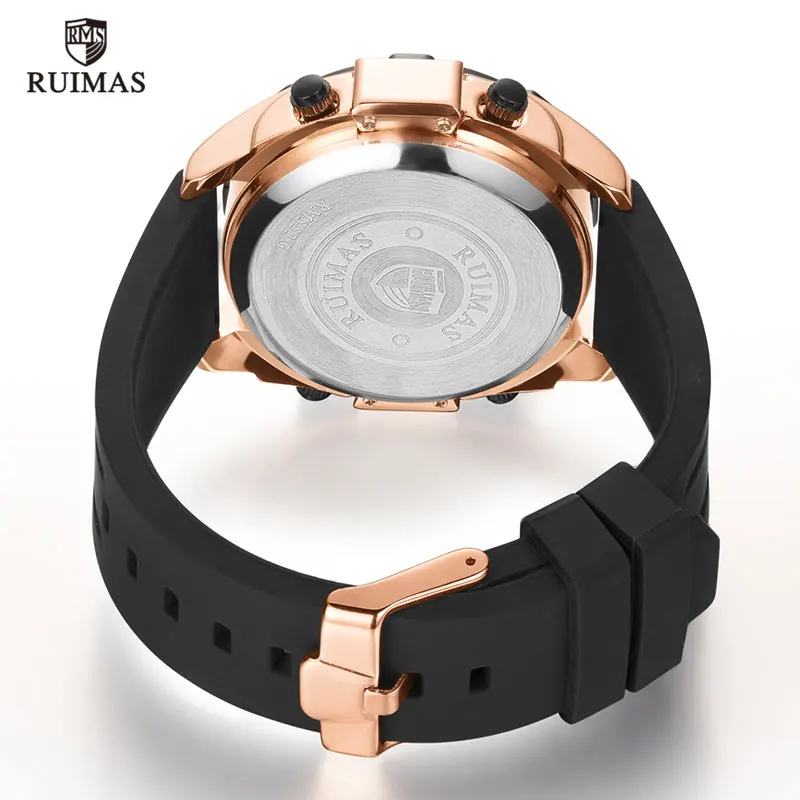 

Digital Quartz Watch Men Top Brand Luxury Waterproof Wristwatch Male Silicone Strap Military Relogio Masculino Clock 553