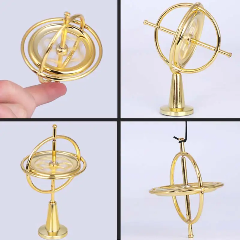 Креативный научный развивающий металлический гироскоп для пальцев высшее