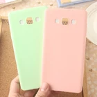 J120 ультратонкий прозрачный силиконовый мягкий чехол из ТПУ для Samsung Galaxy J3 J5 J7 2016, задняя крышка карамельных цветов для Galaxy, чехлы для телефонов