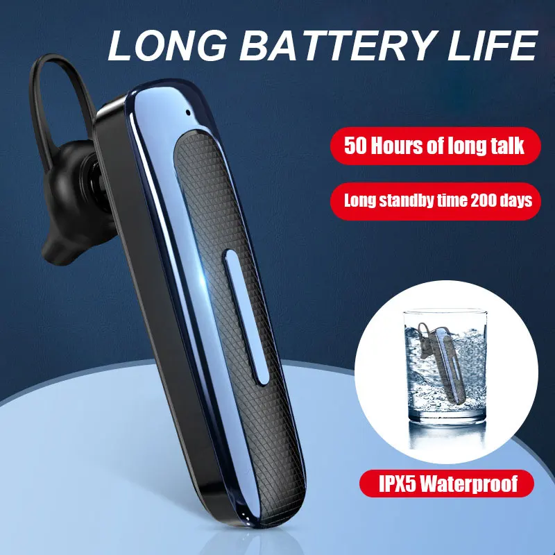 

Беспроводные Bluetooth-наушники KINGSTAR, одинарные деловые Bluetooth-наушники-вкладыши, гарнитура для детской работы