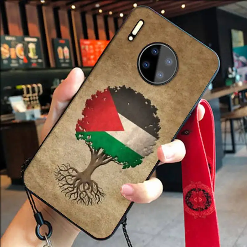 

Palestine Flag Soft Case Phone Case For Huawei P20 30 40 Pro Mate 20x 30 40 Pro Nova6 7 Honor 9X 10