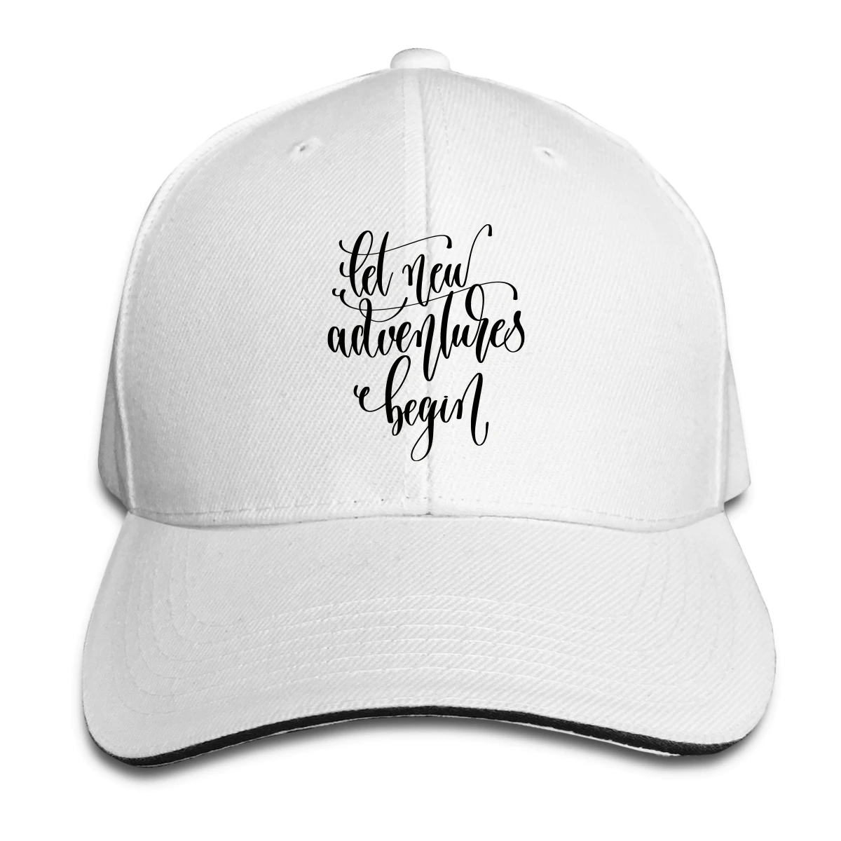 

Let New Adventure Begin mans woman Fashionable breathable Dad Cap