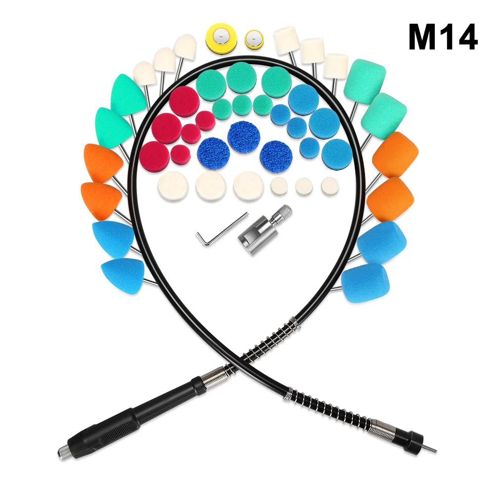 SPTA 49 шт. мини-полировальная прокладка деталь Автомобильная полировальная