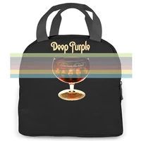 deep purple come taste the band album coverdale hughes women men portable insulated lunch bag adult