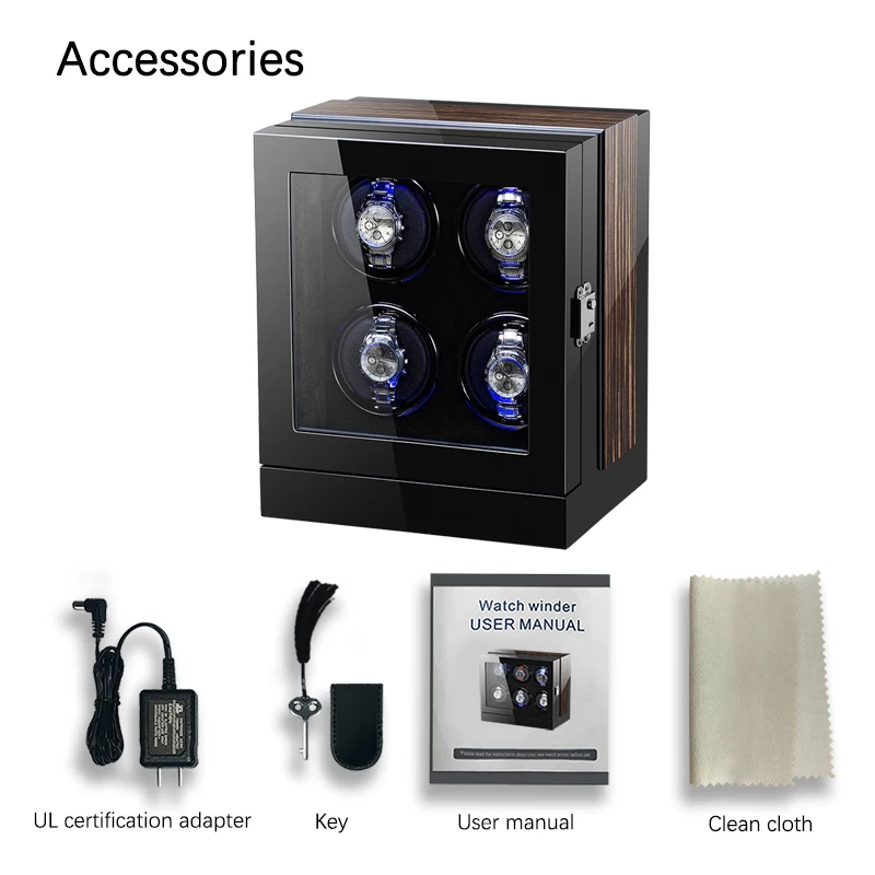 Коробка для намотки часов механический автоматический намоточный дисплей