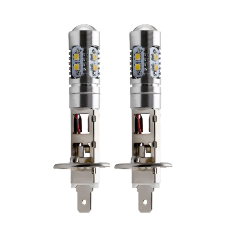 

2Pcs-H1-2323-10SMD 12-24V Front Fog Lights CANBUS High Lighting 600LM Beads Light White Light For Cars