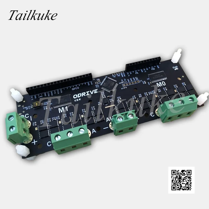 ODrive 3 6 FOC BLDC AGV Servo двухмоторный контроллер высокой мощности|Замыкатели| |