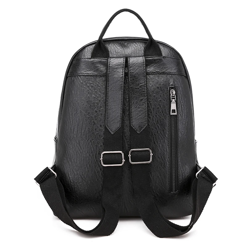 Новый дизайнерский синий лоскутный Противоугонный рюкзак Ms.