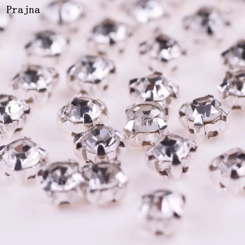 Праджня ленты коготь пришить Стразы для одежды прозрачный кристалл бисер стразы