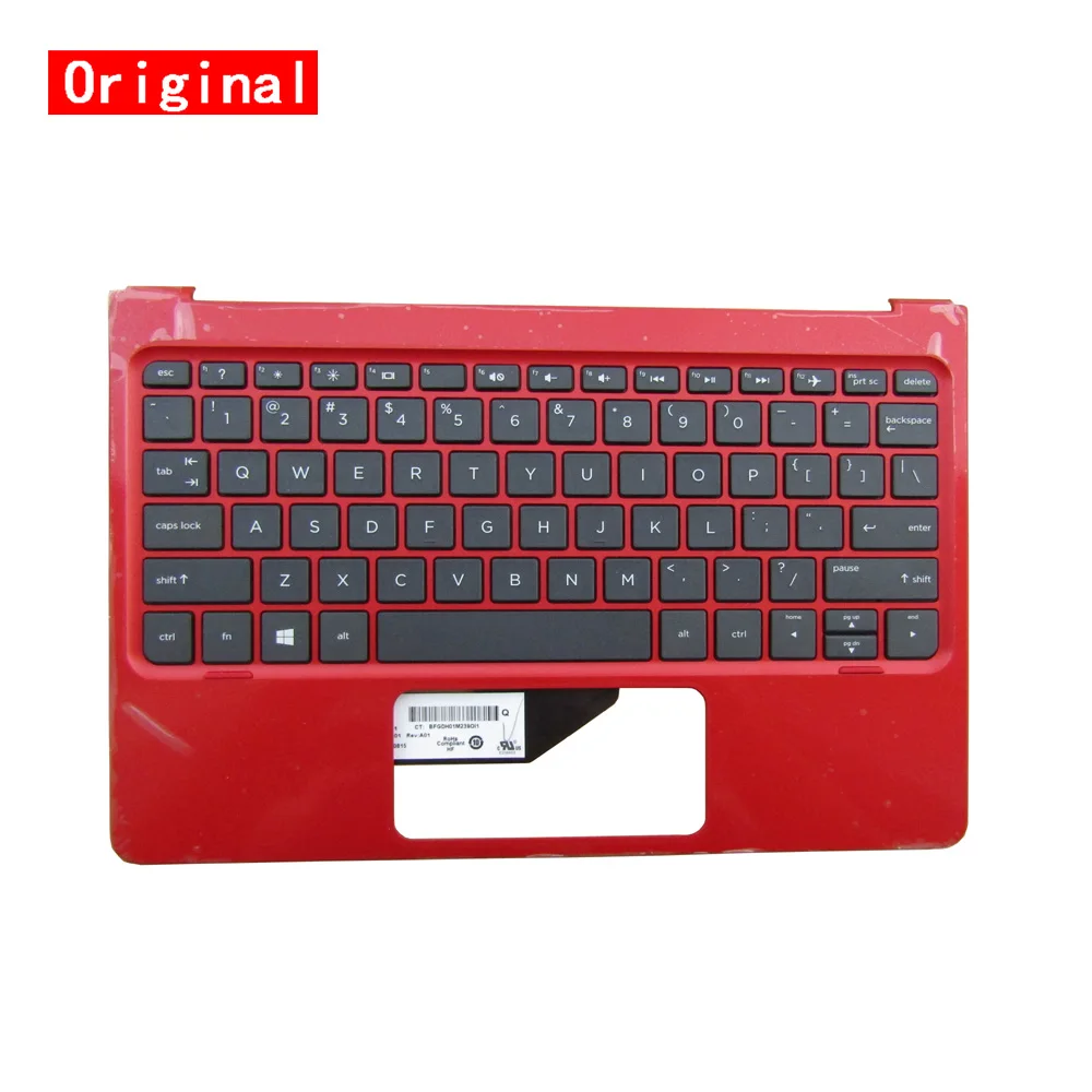 Новая верхняя крышка с упором для рук клавиатурой 813024-001 814720-001 HP PAVILION X2 10-N |