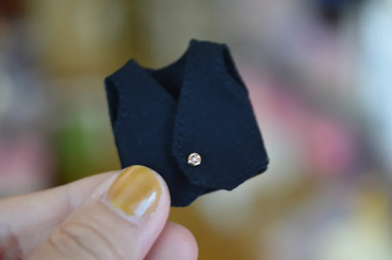 

OB11 doll clothes suitable for ob11p9 baby clothes clothes multicolor solid color shirt small vest doll accessories