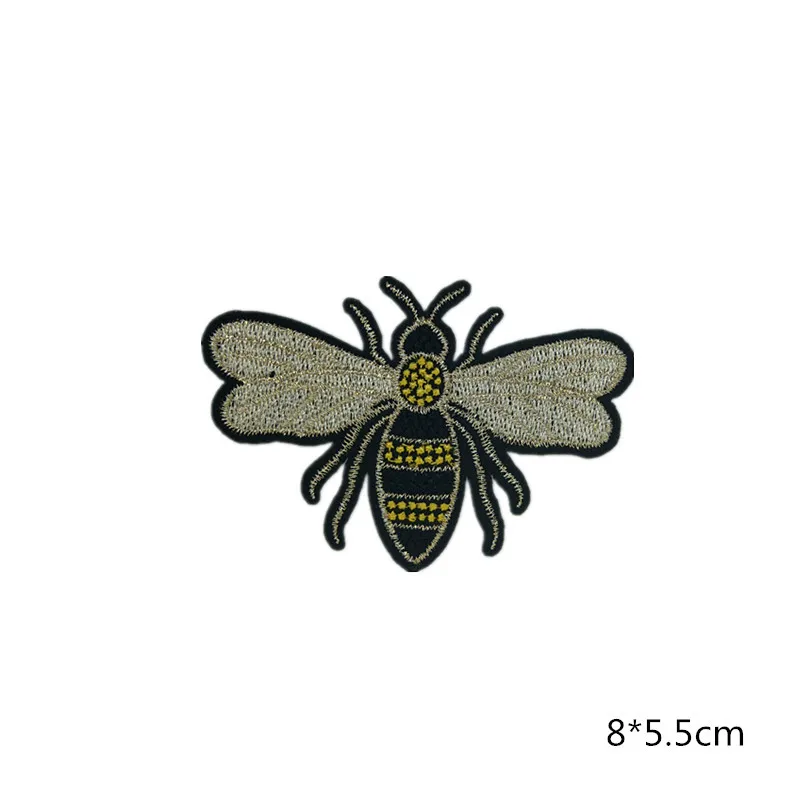 Швейная одежда вышивка в виде пчелы пластырь насекомых патчи для вышивки утюгом