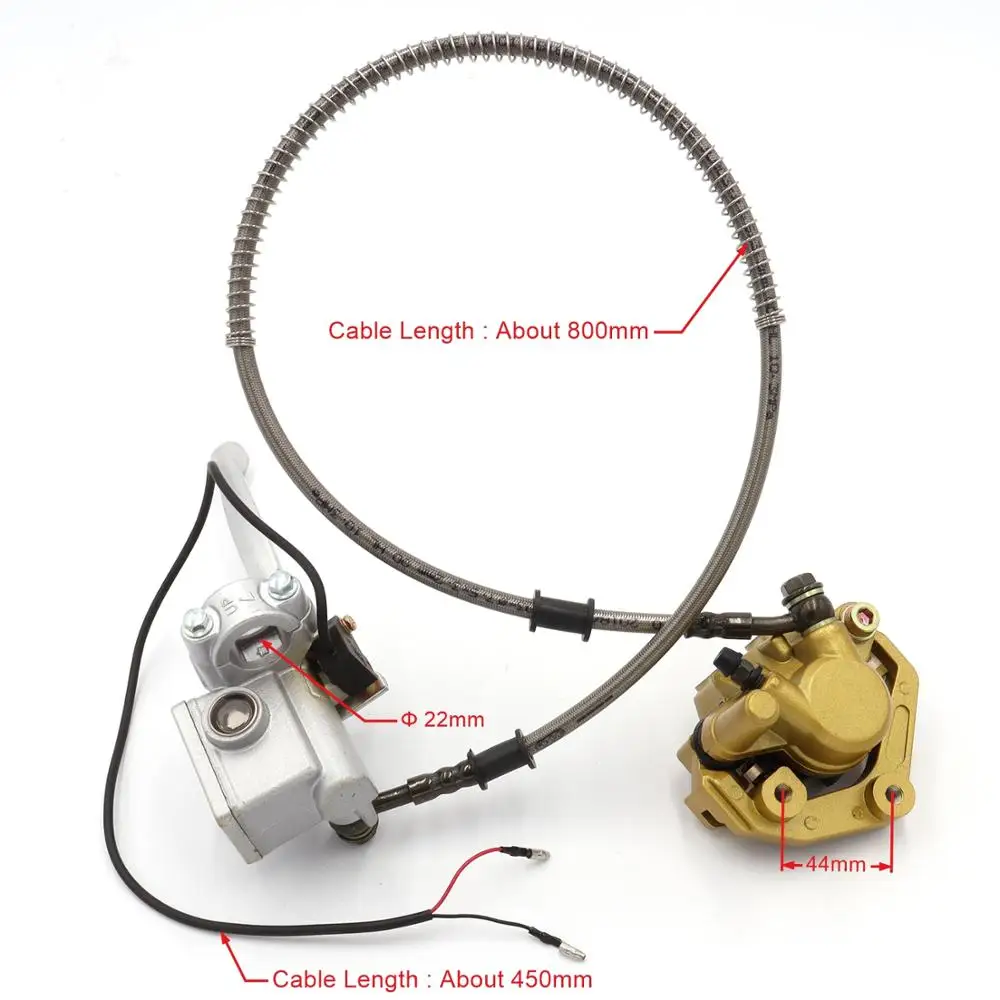 Гидравлический передний дисковый тормозной суппорт система насоса Подходит для