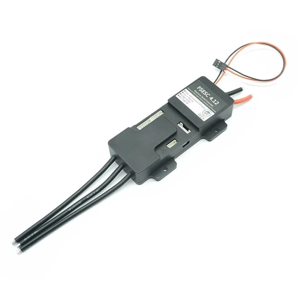 FSESC 4 12 50A на основе VESC с алюминиевым чехлом DIY ESC Для лыжной доски/E-robot Flipsky