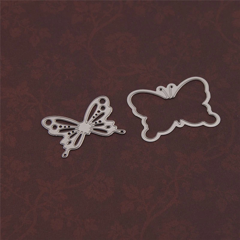 Бабочка металлическая папка для резки трафарет фотоальбом Декоративные штампы