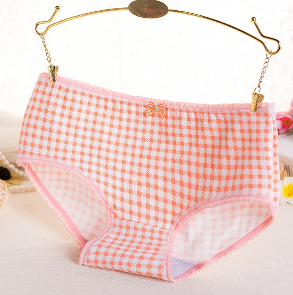 Женские хлопковые трусы в полоску с принтом в горошек, женские трусы, женское нижнее белье, женское сексуальное нижнее белье, женские трусы Lenceria Mujer - Цвет: As picture show