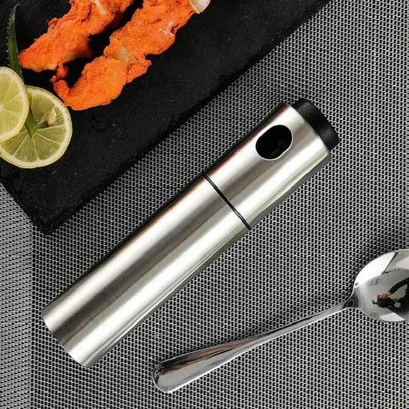 Нажимная стеклянная бутылка для масла распылитель барбекю пластиковая инъекций