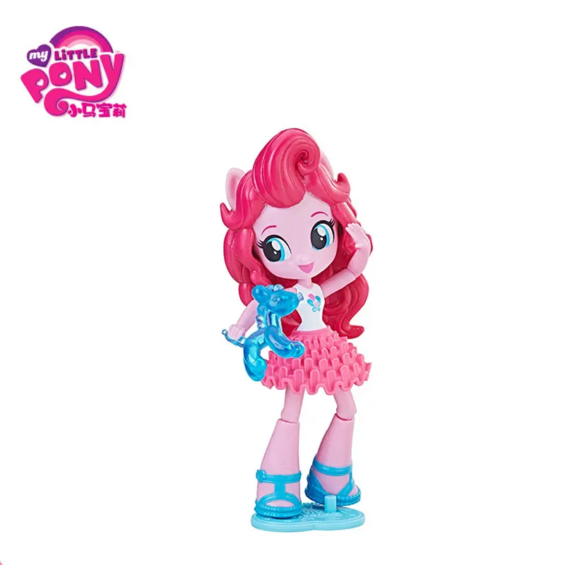 My Little Pony, 10 см, Эквестрия, для девочек, Мини-куклы, фигурка, коллекция, модель, куклы, игрушки для девочек - Цвет: pinkie pie10cm